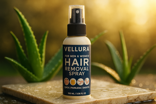 Vellura Hair Removal Spray – Quick, Painless & Smooth (For Men & Women)