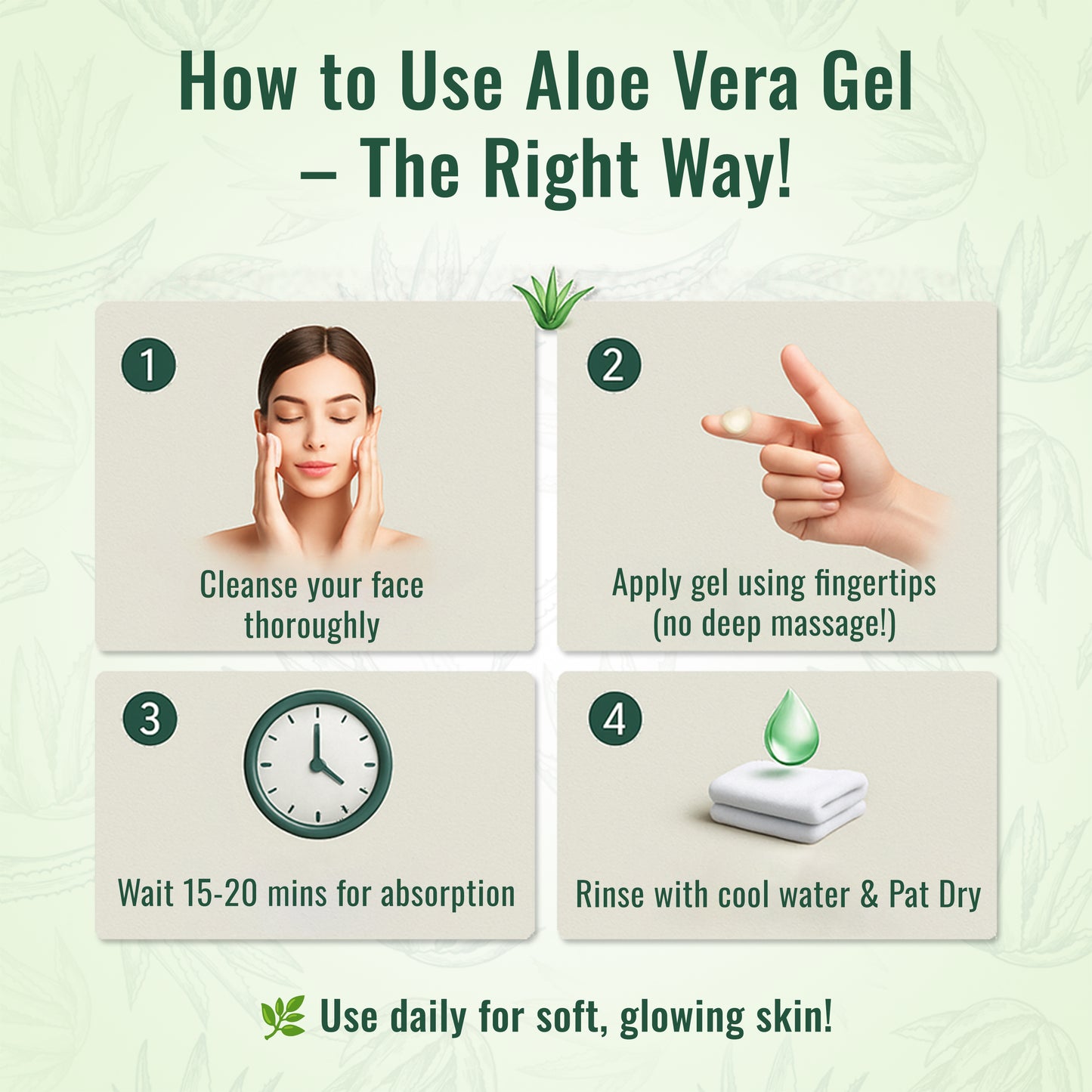 Vellura Aloe Vera Gel – Skin Purifying Gel